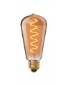 Classic Deco LED Rustica Tradition Tip/S ST64 ST64 E27 Dimmable 5W 1800K Extra Warm White, 280lm, Gold Finish