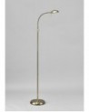 Bamberg Floor Lamp 1 Light G9 Antique Brass