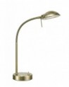 Bamberg Floor Lamp 1 Light G9 Satin Nickel