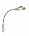 Bamberg Floor Lamp 1 Light G9 Satin Nickel