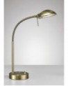 Bamberg Table Lamp 1 Light G9 Antique Brass