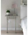 Cedar Round Base Small Table Lamp Without Shade, Inline Switch, 1 Light E14 Polished Chrome