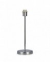 Cedar Round Base Medium Table Lamp Without Shade, Inline Switch, 1 Light E27 Antique Brass