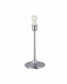 Crowne Round Curved Base Table Lamp Without Shade, Inline Switch, 1 Light E27 Antique Brass