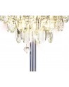 Coniston Table Lamp, 2 Light E14, Polished Chrome/Crystal