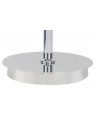 Coniston Table Lamp, 2 Light E14, Polished Chrome/Crystal