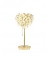 Coniston Table Lamp, 2 Light E14, French Gold/Crystal