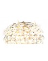 Coniston Floor Lamp, 3 Light E14, French Gold/Crystal