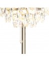 Coniston Floor Lamp, 3 Light E14, French Gold/Crystal