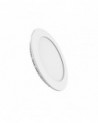 Techtouch 2061230010 Intego Recessed Supervision Round 6’’ 12W Pure White 6400K, 1000lm, White Frame, Inc. Driver
