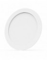 Techtouch 2061430010 Intego Recessed Supervision Round 8’’ 18W Pure White 6400K, 1500lm, White Frame, Inc. Driver