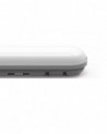 Techtouch 2270220010 Linesta X2 LED IP65 Supervision 0.6m Twin 230 24W Natural White 4000K, 2500lm, Inc. Driver