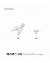 Techtouch 235101001 X2 LED Panel Accessory Kit 1 Spring Type