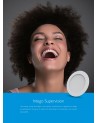 Techtouch 2061430010 Intego Recessed Supervision Round 8’’ 18W Pure White 6400K, 1500lm, White Frame, Inc. Driver