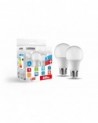 Duo-pack GLS E27 9W 800lm 3000K Warm White Linear Driver