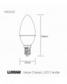 Duo-pack Candle E14 5W 470lm 4000K Natural White Linear Driver