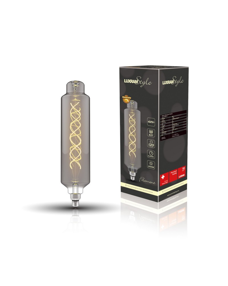 LED Type H E27 Dimmable 4W 2100K 120lm