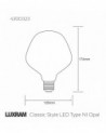 LED Type N1 E27 Dimmable 4W 2700K 320lm
