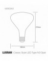 LED Type N3 E27 Dimmable 4W 2700K 320lm