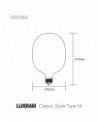 LED Type M E27 Dimmable 4W 2700K 320lm
