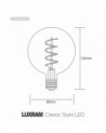 LED G80 E27 Dimmable 4W 2100K 120lm