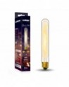Classic Deco LED 185mm Tubular E27 Dimmable 4W 4000K Natural White, 300lm, Clear Glass,