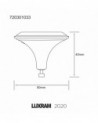 LED GU10 Dimmable 4.5W Warm White 2700K 300lm