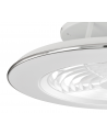 Alisio 70W LED Dimmable Ceiling Light With Built-In 35W DC Reversible Fan, White Finish