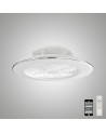 Alisio 70W LED Dimmable Ceiling Light With Built-In 35W DC Reversible Fan, White Finish
