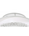 Boreal 70W LED Dimmable Ceiling Light With Built-In 35W DC Reversible Fan, White Finish