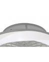 Boreal 70W LED Dimmable Ceiling Light With Built-In 35W DC Reversible Fan, Silver Finish