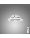 Alisio Mini 70W LED Dimmable Ceiling Light With Built-In 30W DC Reversible Fan, White Finish