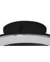Alisio Mini 70W LED Dimmable Ceiling Light With Built-In 30W DC Reversible Fan, Black Finish