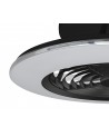 Alisio Mini 70W LED Dimmable Ceiling Light With Built-In 30W DC Reversible Fan, Black Finish