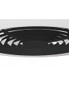 Alisio XL 95W LED Dimmable Ceiling Light & 58W DC Reversible Fan, Black Finish
