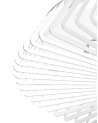 Himalaya 70W LED Dimmable Ceiling Light With Built-In 35W DC Fan White Finish