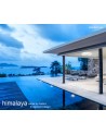 Himalaya 70W LED Dimmable Ceiling Light With Built-In 35W DC Fan Black Finish