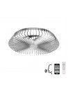 Himalaya 70W LED Dimmable Ceiling Light With Built-In 35W DC Fan Silver Finish