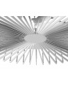 Himalaya 70W LED Dimmable Ceiling Light With Built-In 35W DC Fan Silver Finish