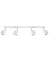 Ceiling lamp OCULARE 4L white