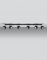 Ceiling lamp OCULARE 6L black