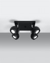 Ceiling lamp OCULARE 4 black