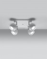 Ceiling lamp OCULARE 4 white