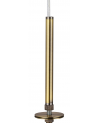 Baymont Antique Brass 3m 3xE27 Single Pendant c/w 500mm Shade & Frosted Diffuser