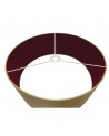 Baymont Satin Nickel  3m 3xE27 Single Pendant c/w 500mm Shade & Frosted Diffuser