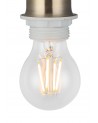 Baymont Antique Brass 1xE27 Single Pendant c/w 400mm Shade & Frosted Diffuser