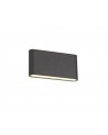 Contour Up & Downward Lighting Large Wall Light 2x6W LED 3000K