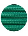 Cavo 1m Blue Green Braided 2 Core 0.75mm Cable VDE Approved