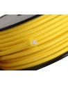 Cavo 1m Yellow Braided 2 Core 0.75mm Cable VDE Approved
