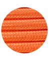 Cavo 1m Orange Braided 2 Core 0.75mm Cable VDE Approved